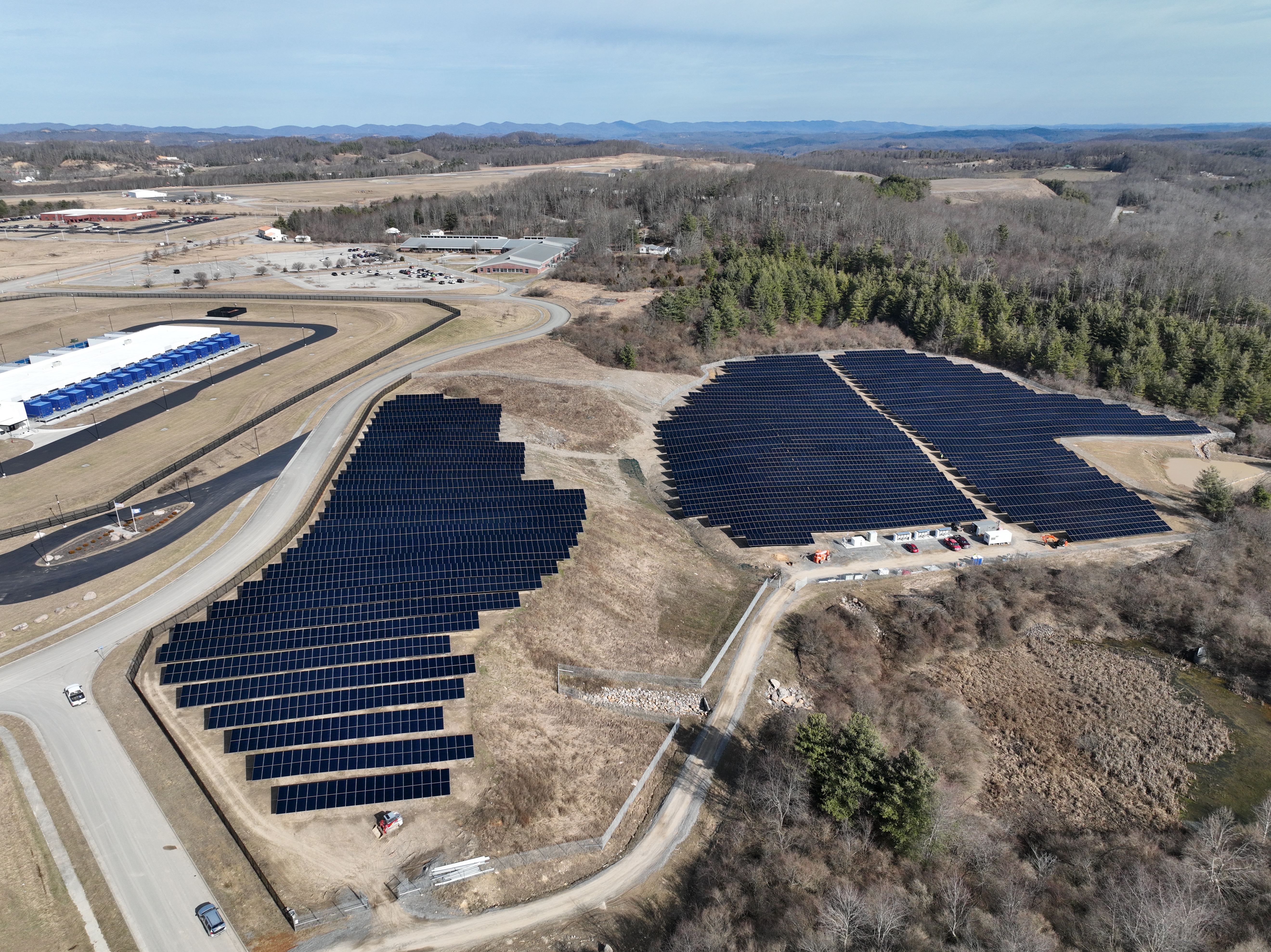 Wise County IDA Solar Project Site Preparation Picture