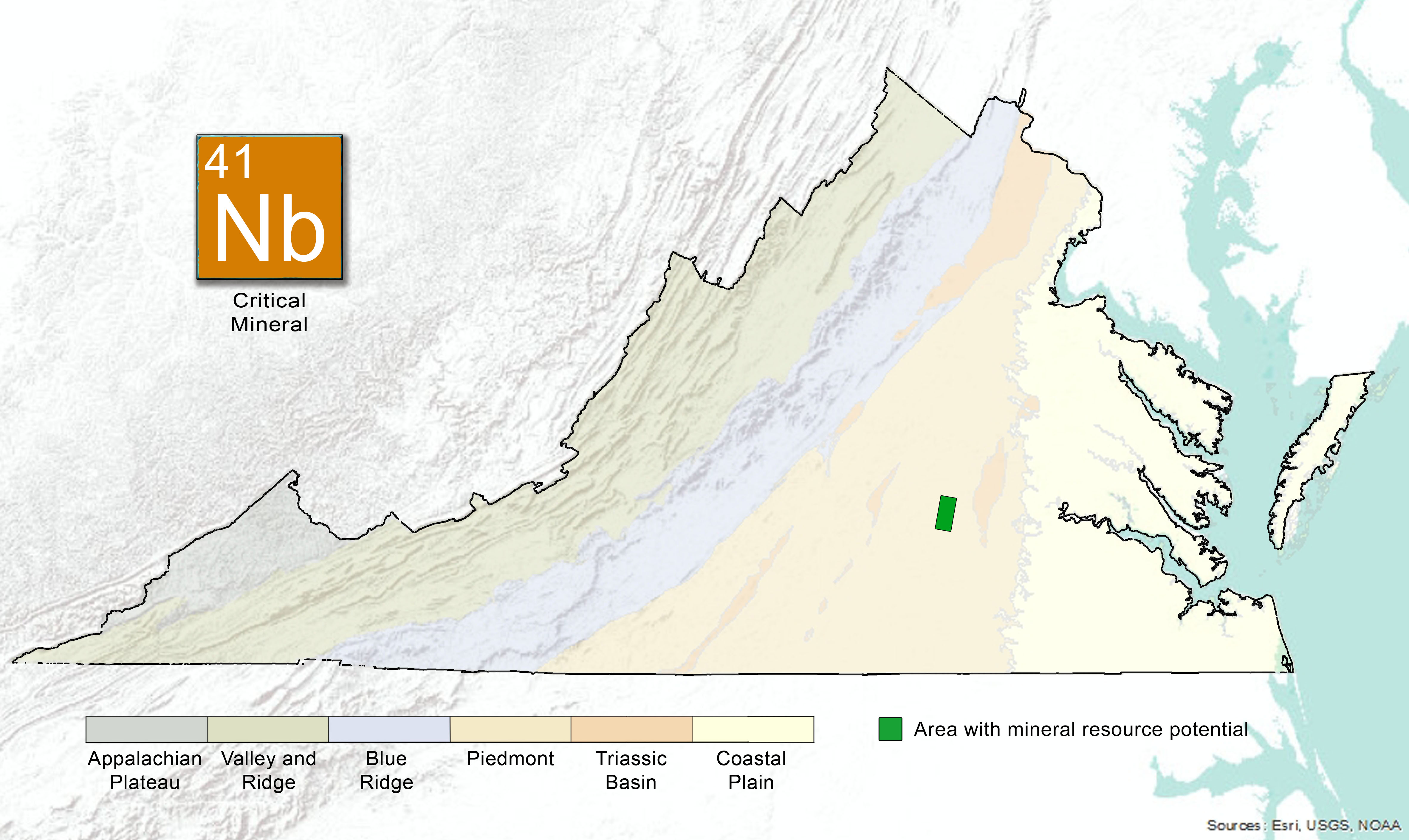Niobium in Virginia