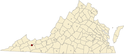 Location of gypsum extracation site