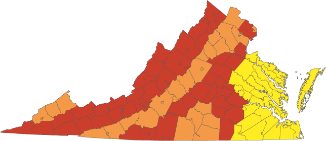 Virginia Energy - Geology and Mineral Resources - Radon