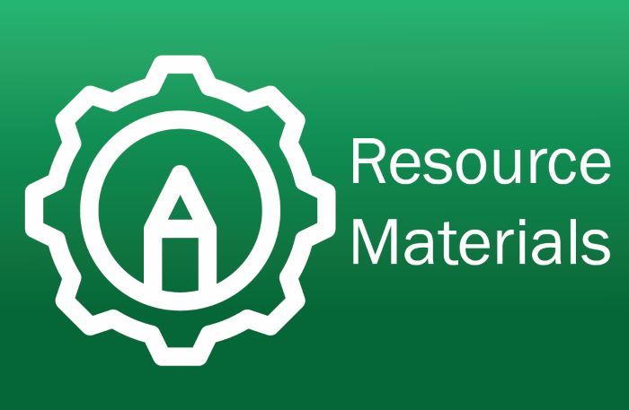 Resource Materials