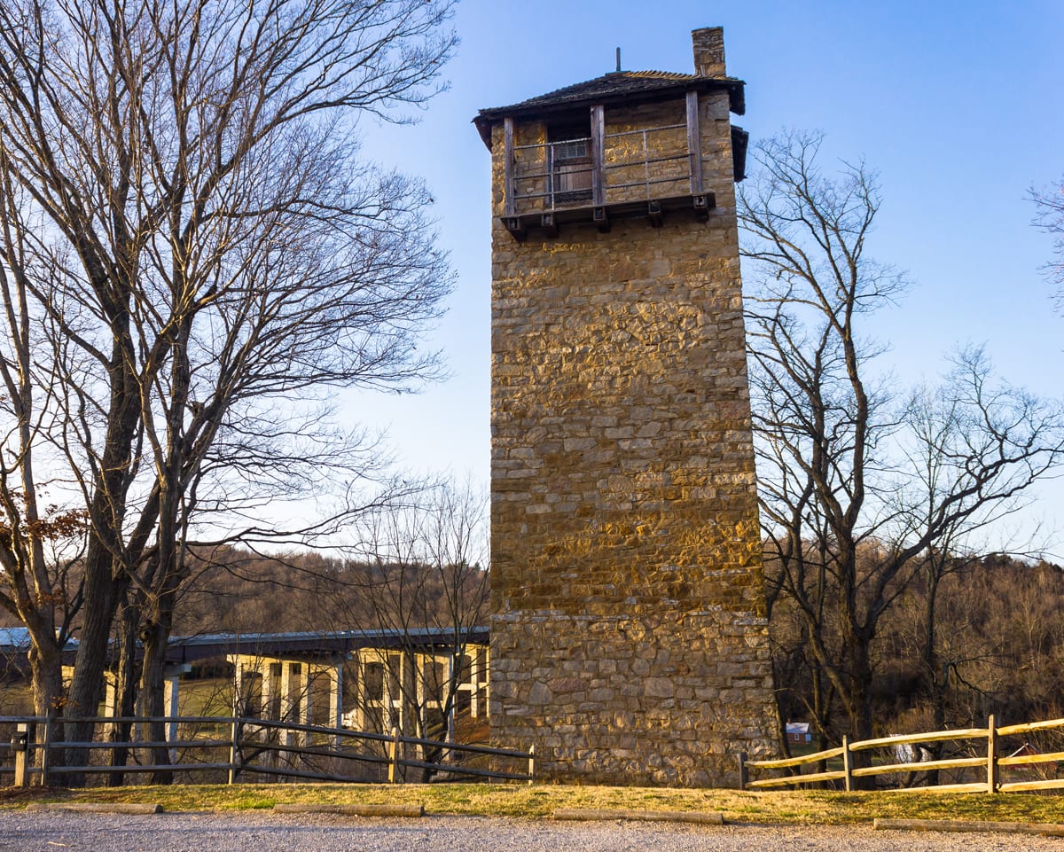 Orphaned mine shaft