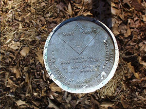 Abandoned Mine Marker